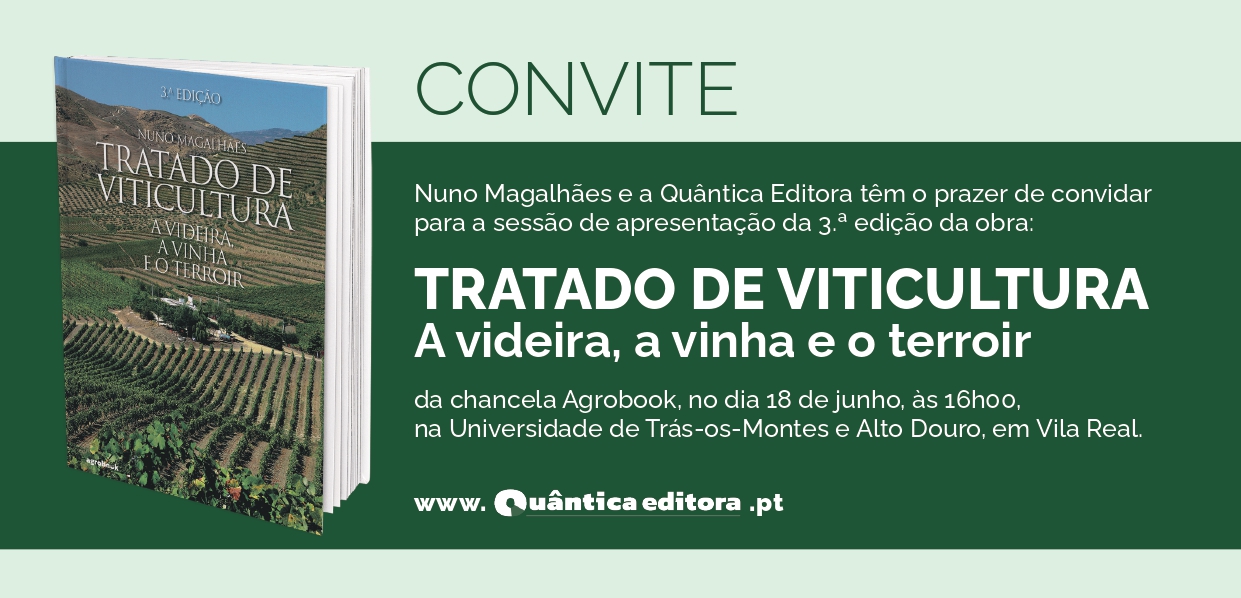 tratado de viticultura convite para a sessao de apresentacao
